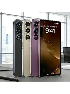 2026 New Ultra Cellphone Mobile, 6.6-in HD Display, Stylus Pen, Octa-Core Processor, 8+20MP Camera, 8GB RAM, 256GB Internal Storage, 5G Network, 4600mAh Battery, Face & Fingerprint Unlock, Type-C Charging, Dual Sim Card