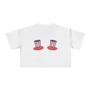 🎩 Hat Trick Women’s Crop Ta-Ta Tee