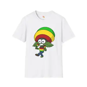 Weed Man Rasta Unisex Softstyle T-Shirt