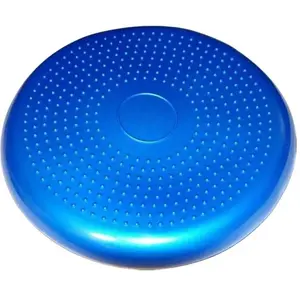 Workoutz 13-Inch Balance Disc Cushion - Pre-Inflated for Balance and Joint Stabilization, Includes Needle Attachment, Blue Color, Portable Design