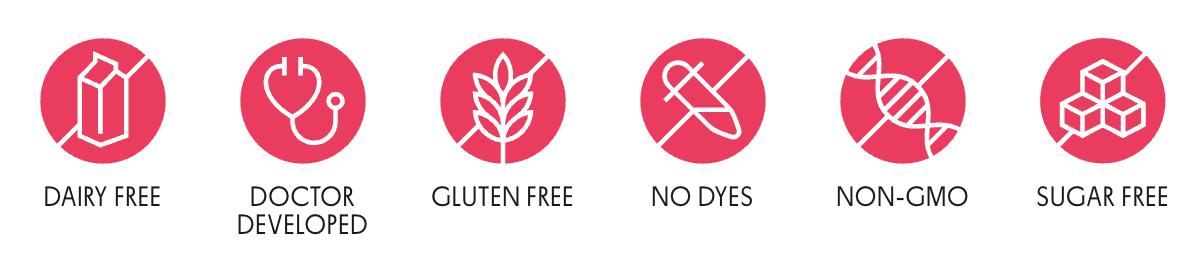 Love Wellness Healthy V Vitamin, Dietary Supplement for Feminine Health, Supports Candida Yeast Balance (30 capsules)