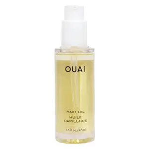 OUAI Hair Oil - Hair Heat Protectant Oil for Frizz Control - Adds Shine and Smooths Split Ends - Color Safe Formula - Paraben, Phthalate and Sulfate Free (1.5 fl oz)