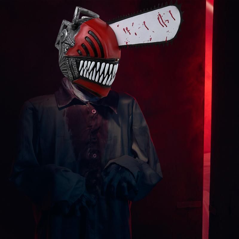 Scary Electric sawman mask