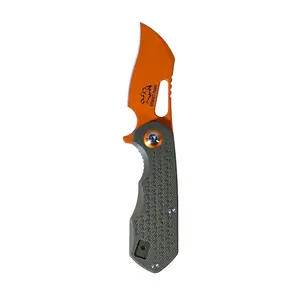 MUCITUP Mini-Ceros Folding Knife 9Cr18MoV G10 2.4oz EDC