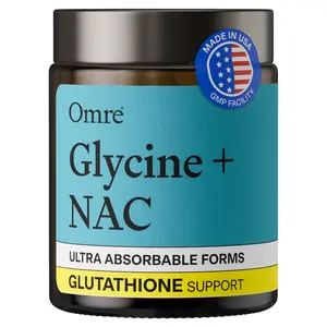 Glycine + NAC - Boost Glutathione Levels with Powerful Antioxidant Vitamin Supplement