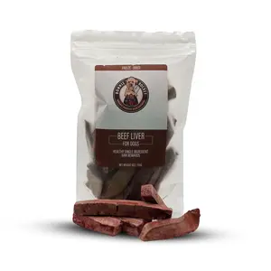 Bonnie Rocket Beef Liver Treats – Freeze Dried, Raw & Healthy Treats for Dogs & Cats