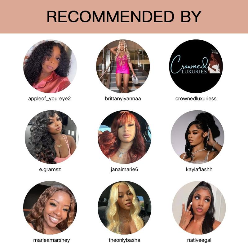 [Wequeen]  Pre-colored #FB30 2"x6" Lace Closure #P4/27 Highlight Upgrade Body Wave Transparent Lace 14-18inch Budget Friendly