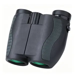 10x25 Compact Binoculars, 16.5mm Large Eyepiece, BAK4 Prism FMC Green Coated Lens, IPX5 Waterproof Fogproof Binoculars for Bird Watching, Hunting, Travel, Hiking, Outdoor Sports