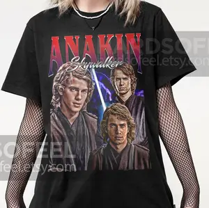 Limited Anakin Skywalker Vintage T-Shirt, Gift For Women and Man Unisex T-Shirt