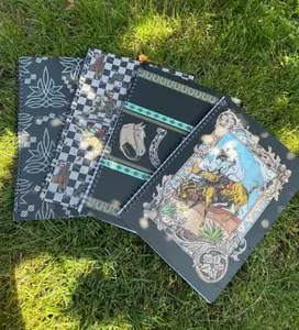 Western themed standard size notebook with lined pages