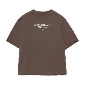MENTAL HEALTH MATTERS -  HEAVYWEIGHT COTTON TEE