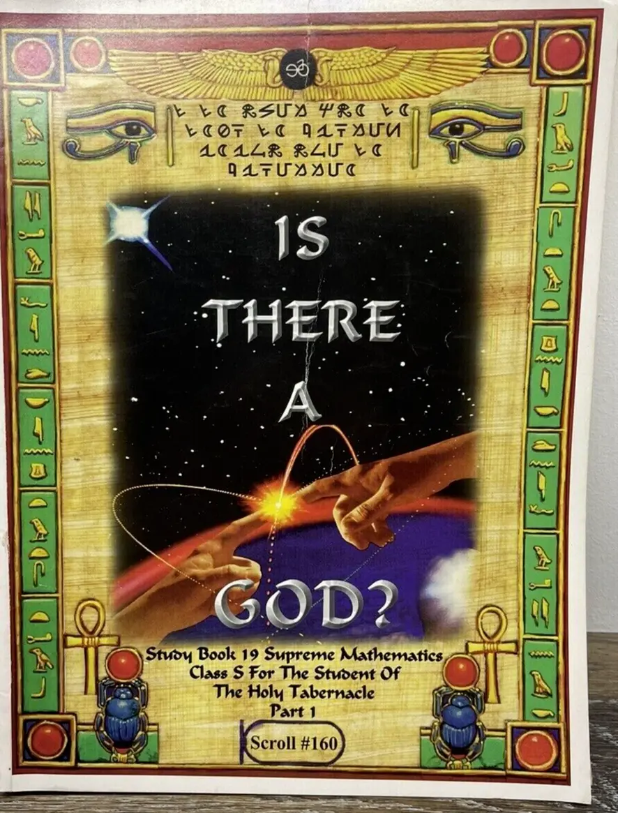 Dr Malachi Z York "Is There A God Part 1" Scroll# 160 Rare, ORIGINAL, Brand NEW