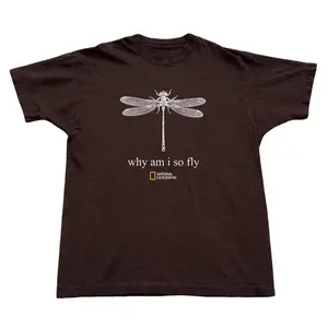 Gildan Men's and Women's T-shirt, National Geographic dragonfly t-shirt, why am i so fly, Animal tee, Y2k Unisex Graphic Tees Gothic Grunge Emo Scene Amity Affliction Style Clothes Menswear Womenswear Streetwear