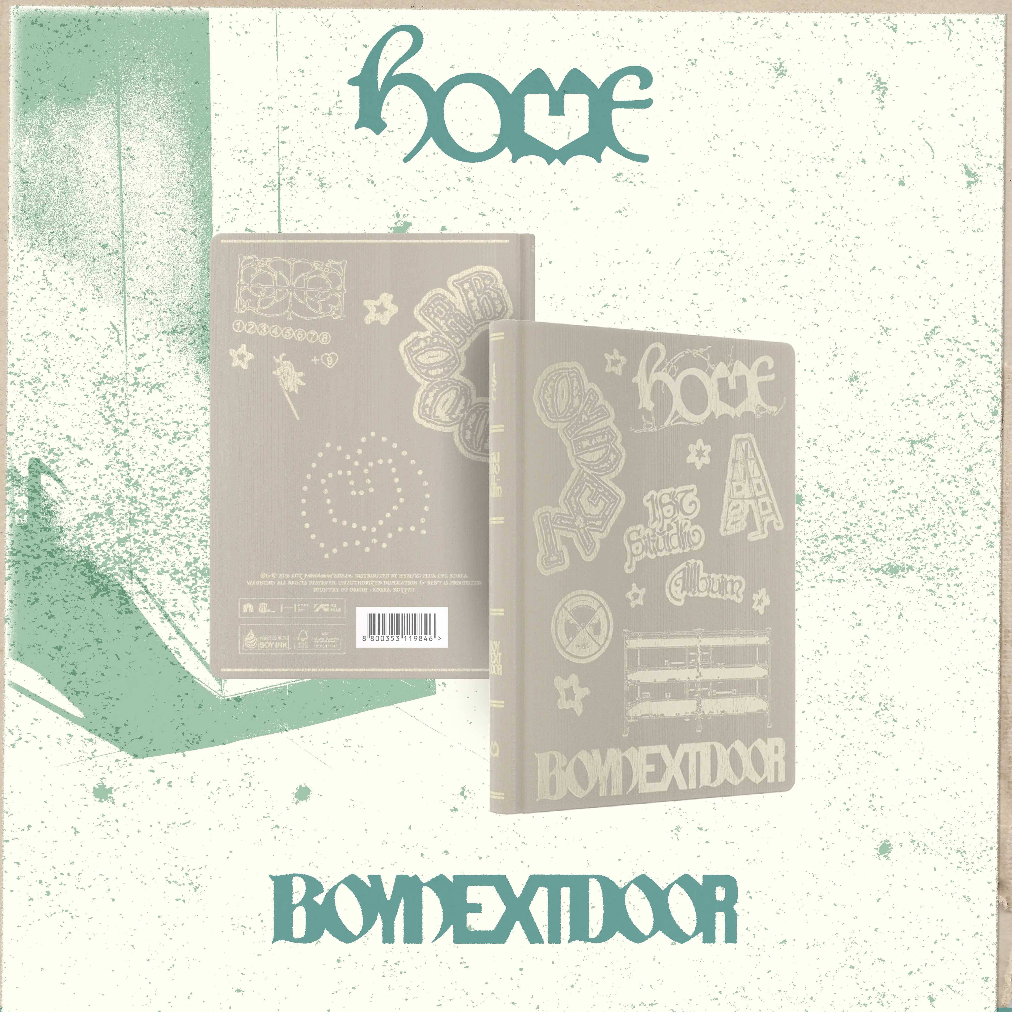 BOYNEXTDOOR - 1st STUDIO ALBUM 'HOME' (BUNKER ver.) (Signed)