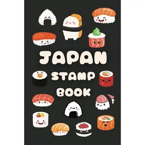 Japan Stamp Book: Sushi Themed Eki Station and Travel Collection Notebook