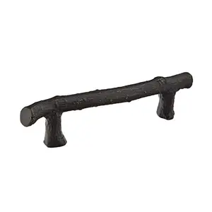 Emtek  4 in. Center To Center Twig Cabinet Pull - Medium Bronze