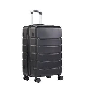 Luggage 20''/24''/28''Luggage, Hard Shell ABS Suitcase with Double Spinner Wheels, Lightweight Expandable Rolling Luggage with TSA Lock