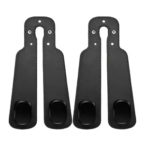 4 Counts Car Seat Headrest Hook, Improved Car Seat Back Double Hooks, Car Purse Hook, Hooks for Purses, Bags and Mobile Phones, Car Organization Accessories