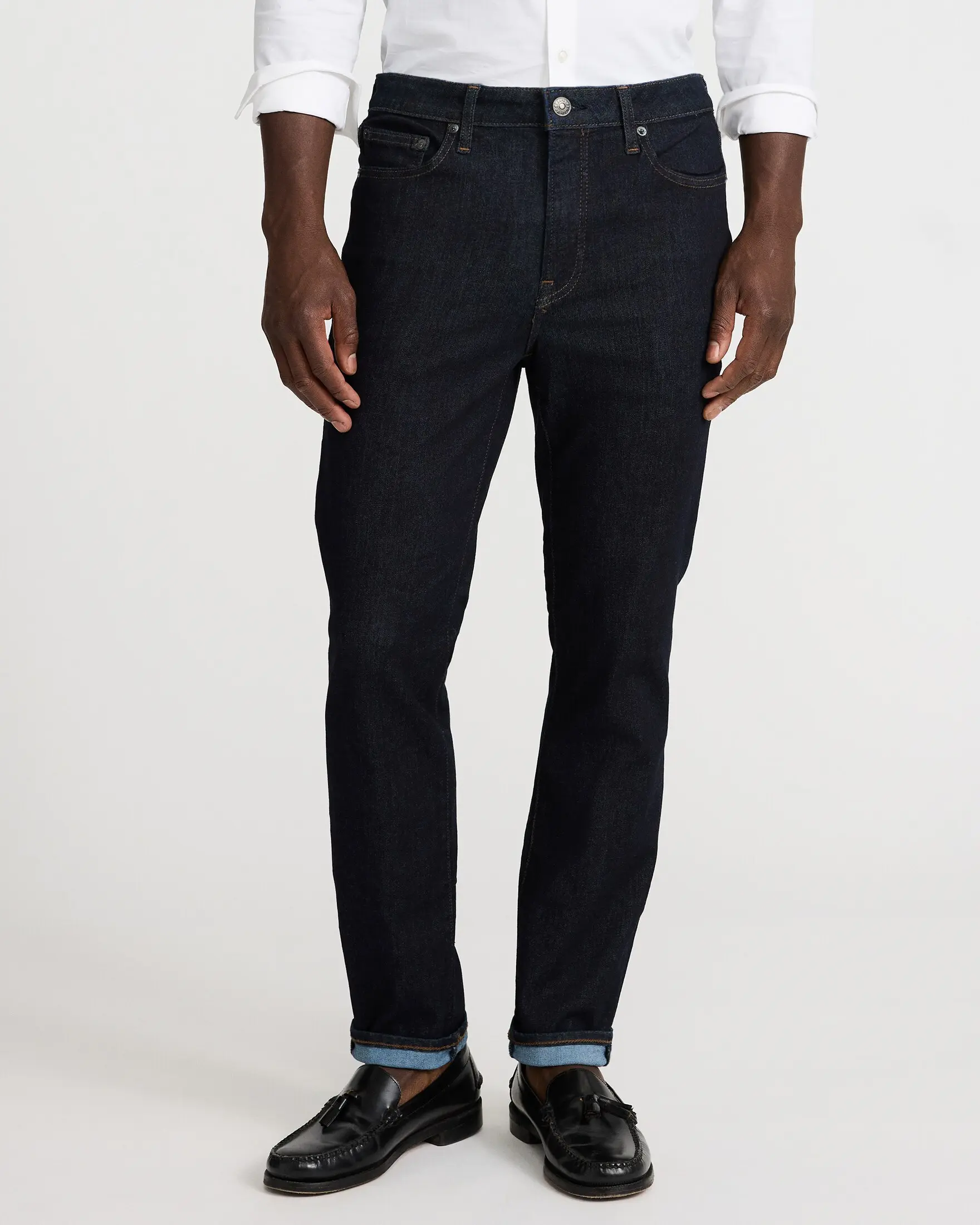 Express Slim Dark Wash Hyper Stretch Jeans