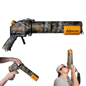 Shotfun (Realtree Camo, Regular Can) - Innovative Shotgun Tool for 12 oz Cans - Ideal for Tailgates, College Parties, Beach Days, Golf Trips, Spring Break, and More