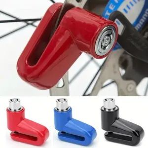 Mountain anti-theft lock, bicycle, motorcycle lock anti-theft lock, disc brake lock, bicycle accessories with lock rack, Vehicle
