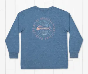 Youth LS FIELDTEC™ Heathered - Mahi Circle