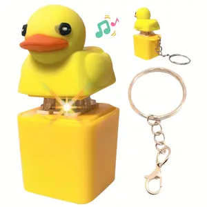 Quackey Fidget Toy That Quacks Quacking Duck Fidget Toy Keychain Stress Reliever Squeaky Anxiety Relax Toy Duck Keyboard Keycaps That Quack Button Fidget Key Board Clicker Sensory Toys