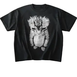 Sad Meme Cat Tshirt, 100% Cotton Unisex Short Sleeve Animal Gift, Funny Shirt