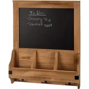 Chalk Board Wall Organizer