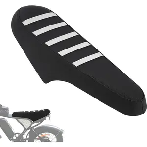 Seat Cover for Ridstar Q20,PVC Non-Slip Electric Bike Cushion Cover for Ridstar Q20/Q20 Pro/Q20 Lite E Bike Ebike-White