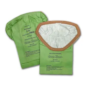 Green Klean GK-PT-PRO6QT Pro Team-Super Coach Pro 6 qt Replacement Vacuum Bags - 10 per Case - Case of 10