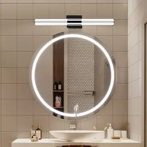YHTlaeh LED Bathroom Vanity Light Fixtures Modern Bathroom Vanity Mirror Front Lights fixtures