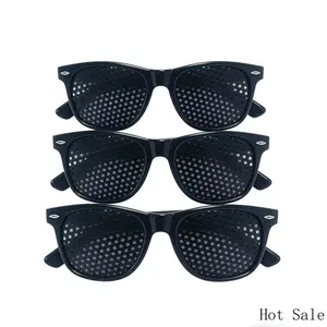three piece -Unisex Pinhole Glasses Antiblack pinhole glasses, unisex, minimalist, lightweight, trendy