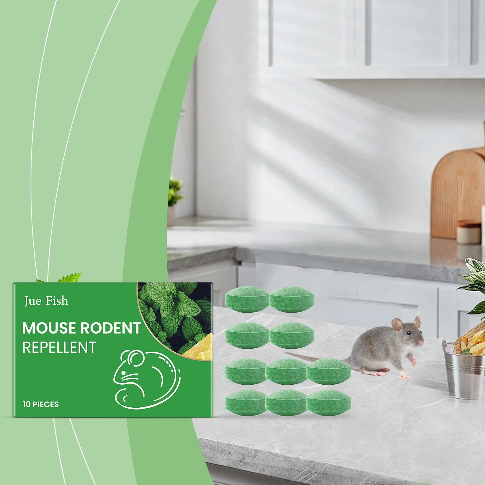 10 Packs Popular Natural Rodent Repellent Balls! Infused with peppermint and lemon oil, these balls effectively deter squirrels, rats, spiders, and other pests. Safe, long - lasting, and easy - to - use for both indoor and outdoor applications.