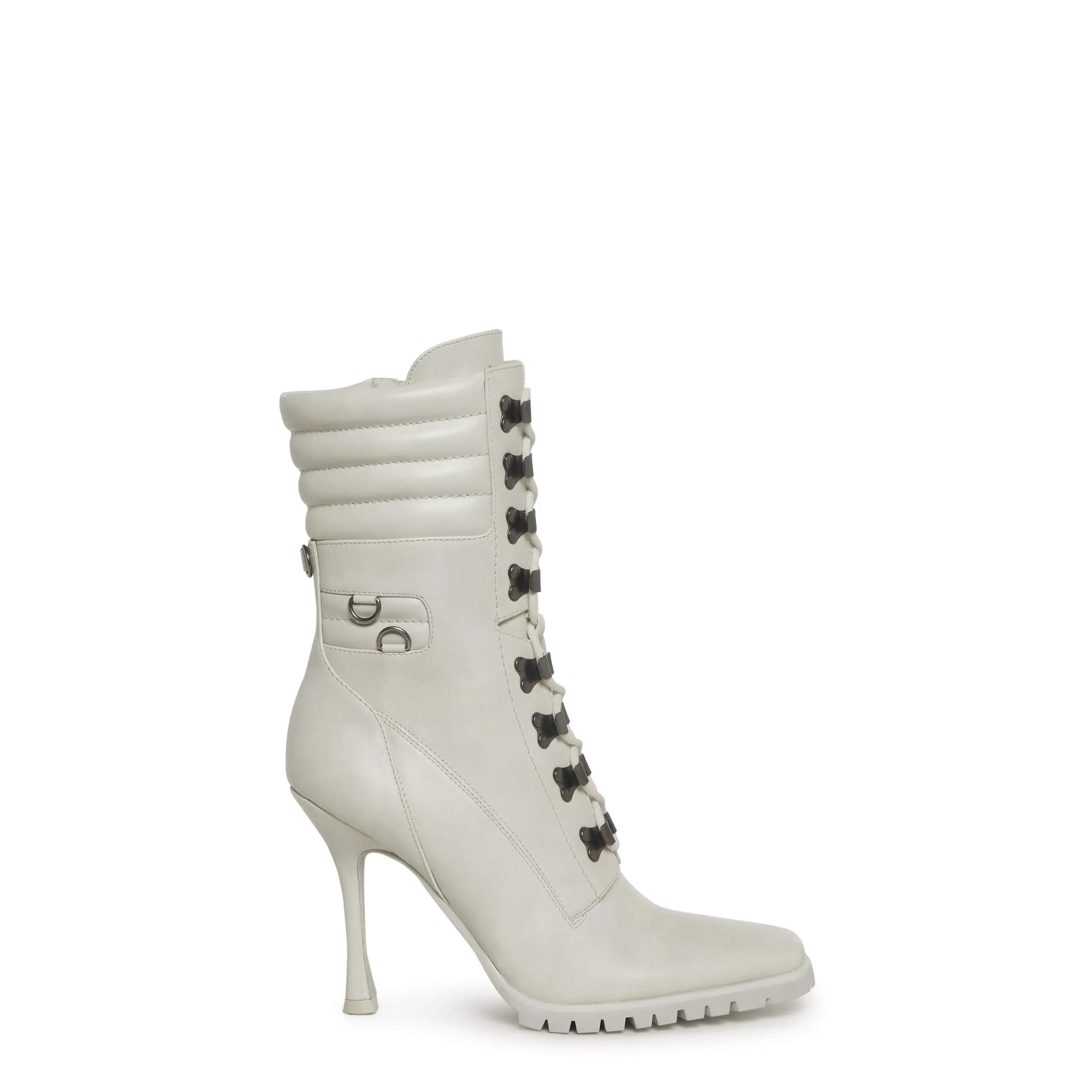 Future Frenemy Heeled Booties - White