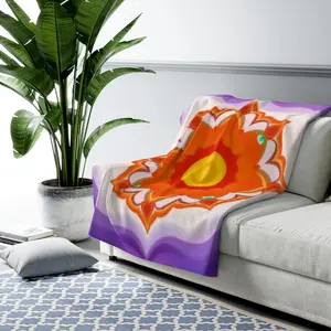 Live Source Divine LLC Sherpa Fleece Blanket | Mandala & Motif Patterns | Unbelievably Fluffy & Warm