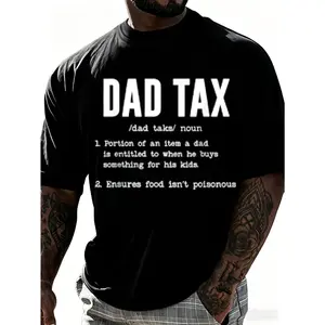 100% Cotton Funny Dad Tax Definition Shirt Father's Day T-Shirt