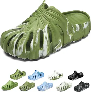 Aesthetic  fashion  Monstera Slides  Comfy Non-Slip Sandals for Women & Men