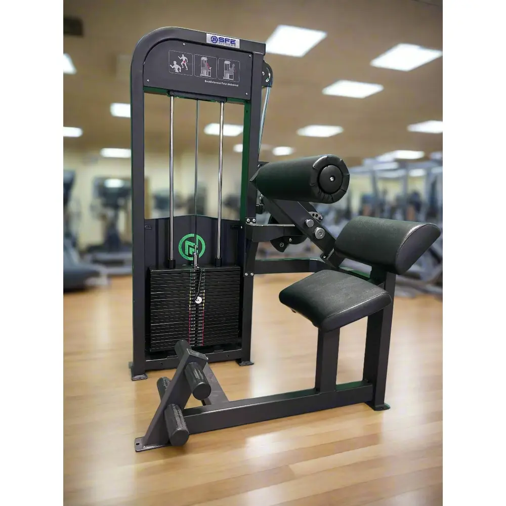 Selectorized Back & Ab Combo Machine w/ 250LB weight stack (New)