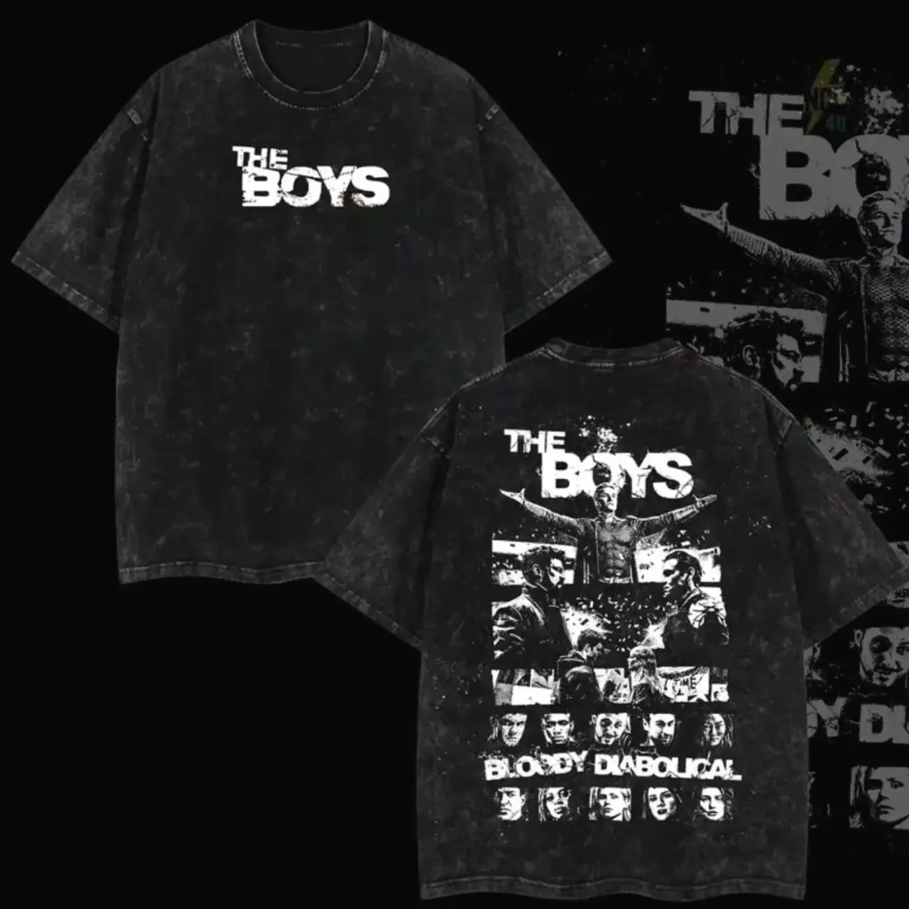 Wash Tee The Boy Season 5, Homelander Vintage Shirt, Retro Vintage Edition Comic Wash Tee, The Boys Homelander Sweatshirt
