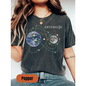 NASA Artemis II SLS Launch T-Shirt Space Moon Mission Tee, Rocket Launch T-Shirt, Future Moon Mission , Space Exploration