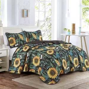 Sunflower Quilt Set