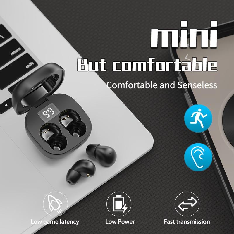 Ultra Small Sleep Wireless Earbuds, Invisible In Ear Mini Wireless Earphones High Sound Quality, Noise Reduction Binaural Call Headset, Touch Operation