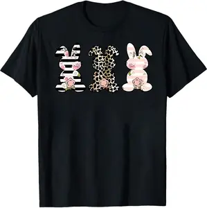 Women's Easter Rabbit Graphic T-shirt