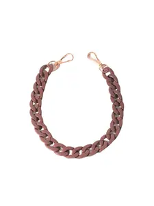 Acrylic Chain for Women, Thick Acrylic Bag Strap, Detachable Plain Resin Chain, Durable and Fashionable, Suitable for All Seasons