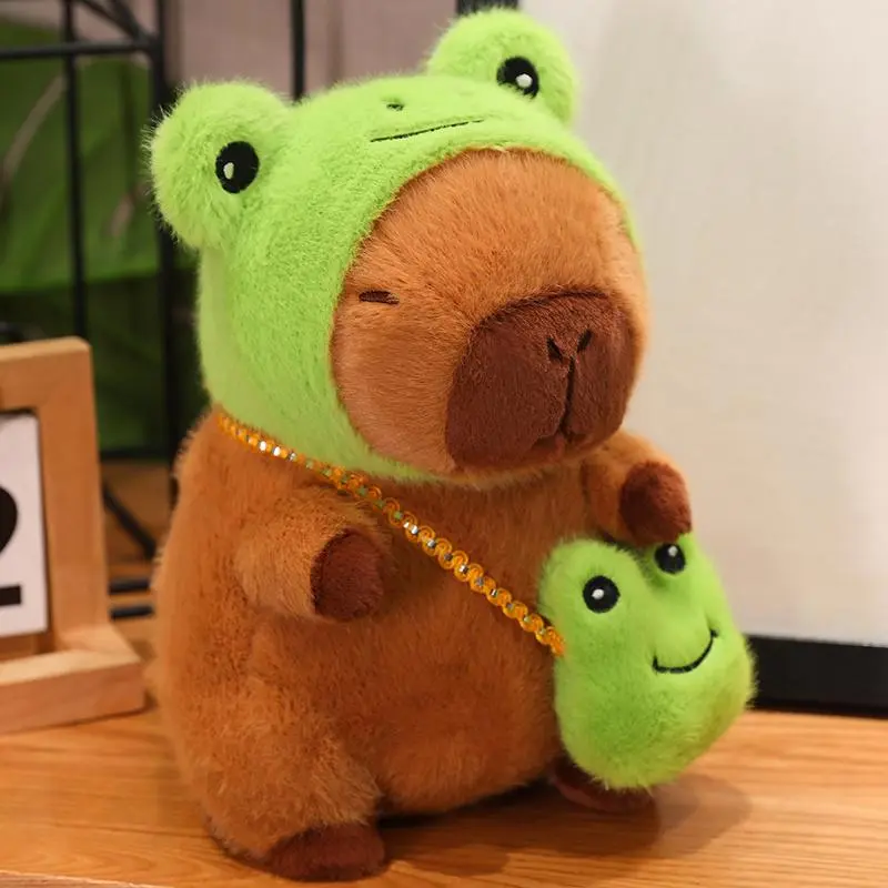 Cute Capybara Plush Toy, 1 Count Adorable Capybara Plush Toy, Birthday Gift, Home Decor, Room Decor, Bedroom Decor, Living Room Decor