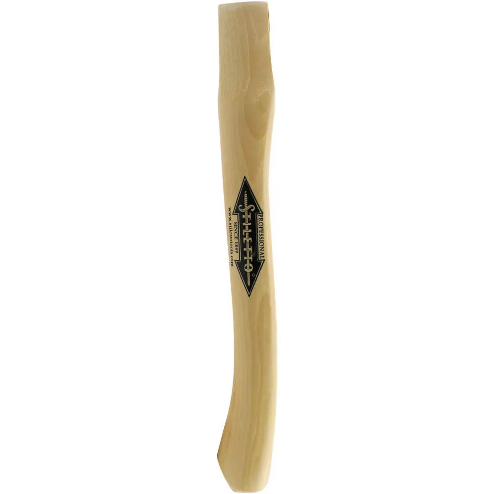 Stiletto STLFH-C Hammer Replacement Handle, 14.5 Inches Curved Shape Hickory Wood Lightweight Handle (10 oz Only)