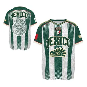 Mexico Jersey Soccer for Men, Mexican Aztec Soccer Jerseys, 2026 Football Jerseys for Soccer Lover and Players, Sport Outfit Gift