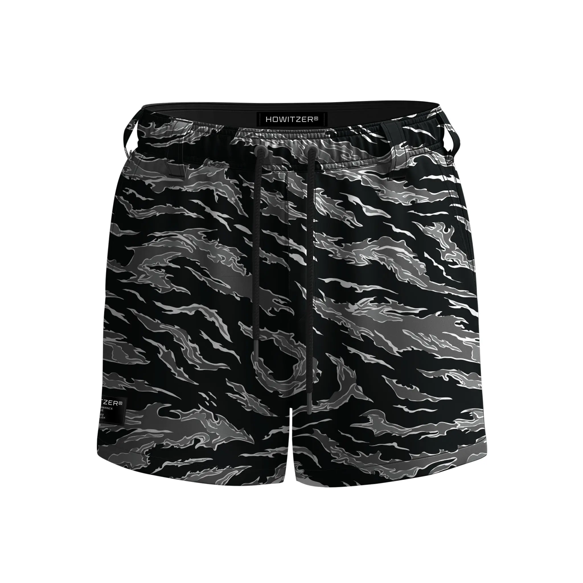 Howitzer Clothing Men's Boardshort Hybrid 4" Tiger