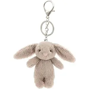 Cute Bunny Plush Keychain for Backpack - 3.5 Inch Mini Rabbit Gift for Women, Ideal for Purse Charm and Keychain Use